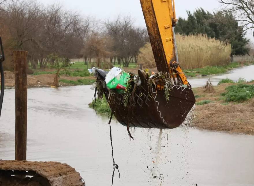 Operativo de limpieza en el Matanza–Riachuelo para prevenir anegamientos